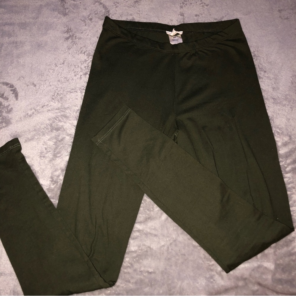 Ardene green olive leggings